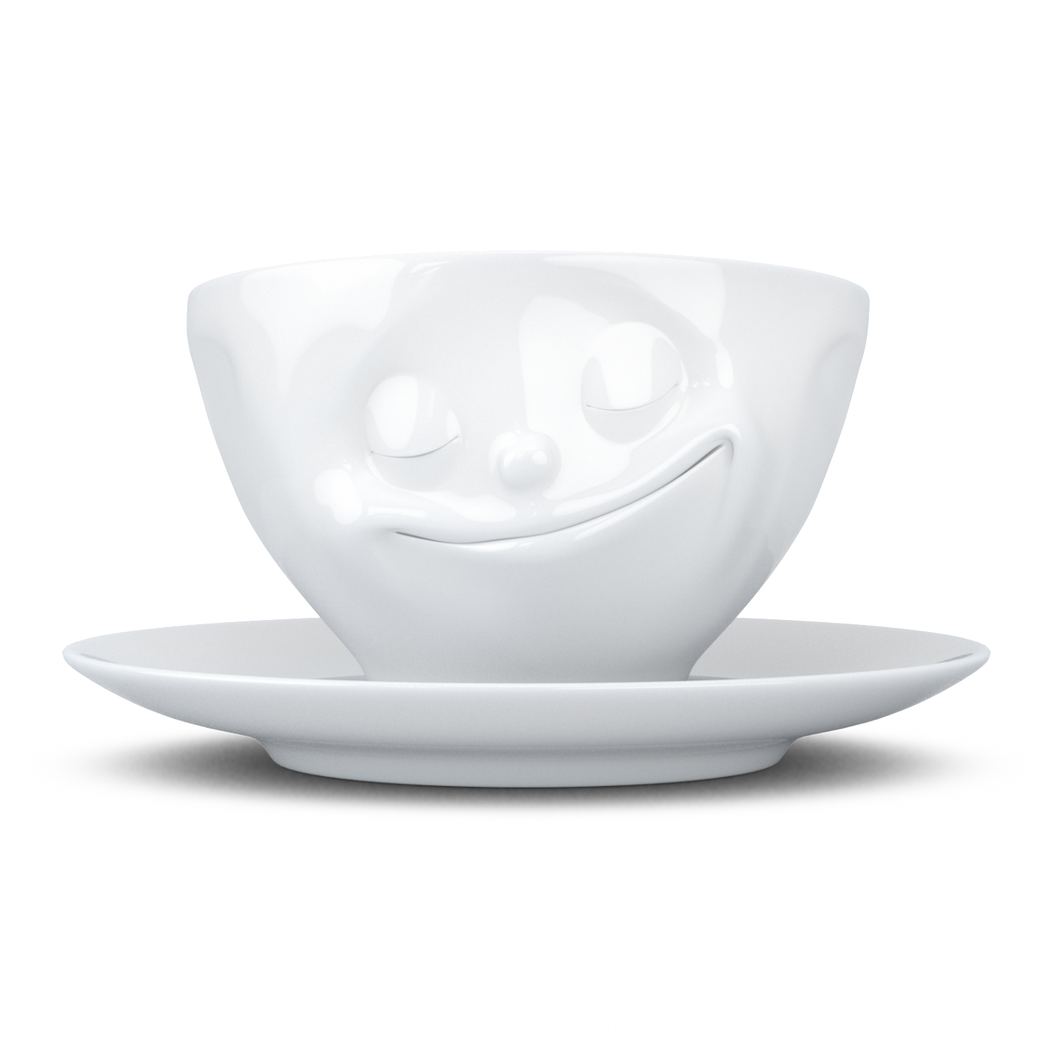 Happy- beyaz çay fincanı, 200 ml