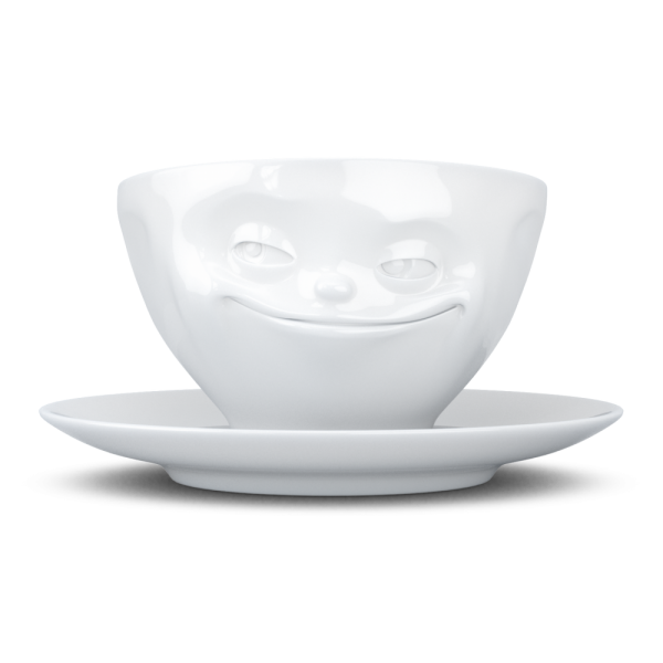 Grinning Beyaz Çay Fincanı 200 ML