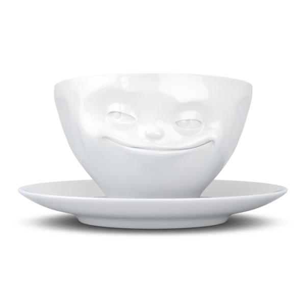 Grinning Beyaz Çay Fincanı 200 ML