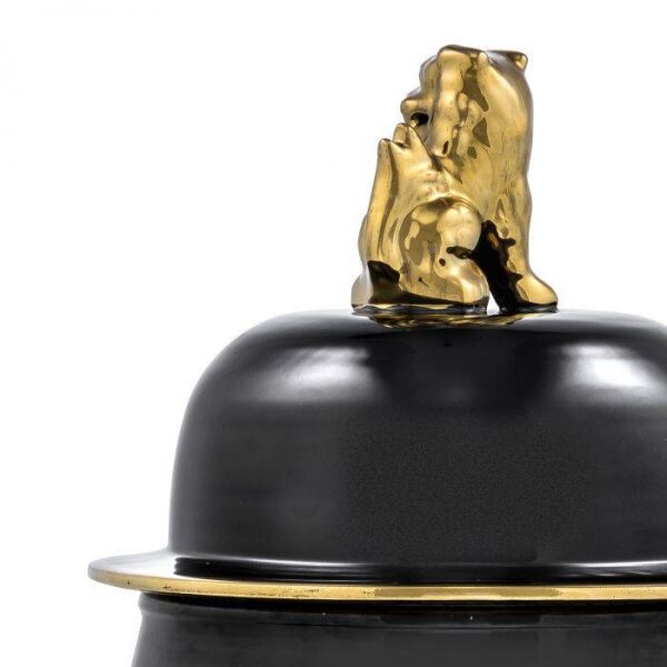 VASE GOLDEN DRAGON L