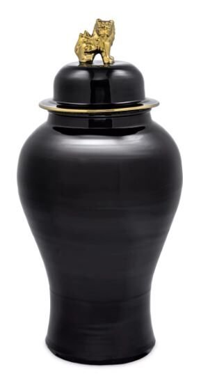 VASE GOLDEN DRAGON S