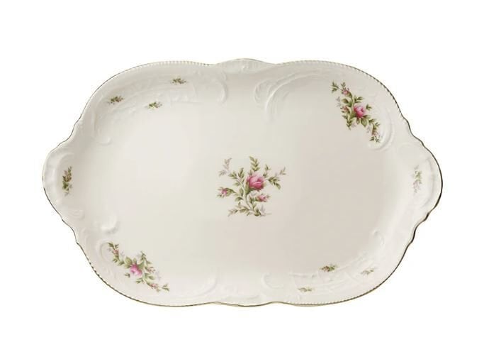 Ramona Porselen Oval Servis Tabağı 38 cm