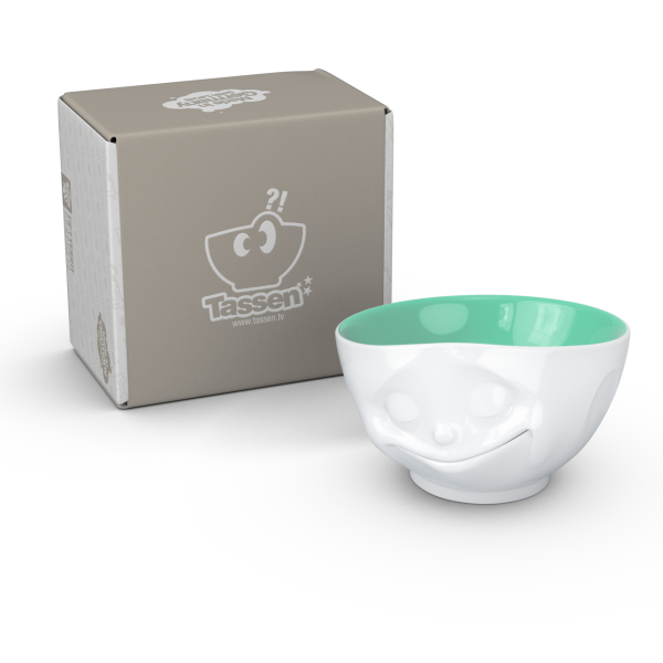 Happy içi yeşim renk kase, 500 ml