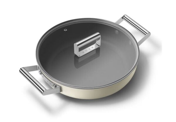 Non-Stick Krem Derin Tava 28 cm