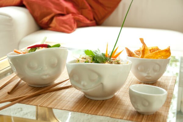 Happy - beyaz kase, 500 ml