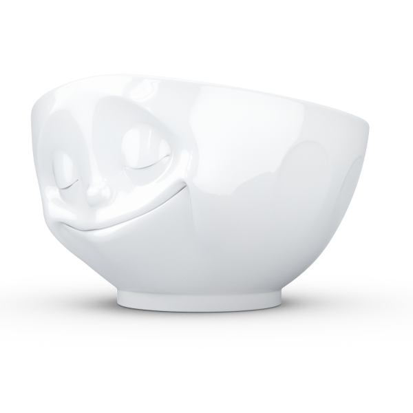 Happy - beyaz kase, 500 ml