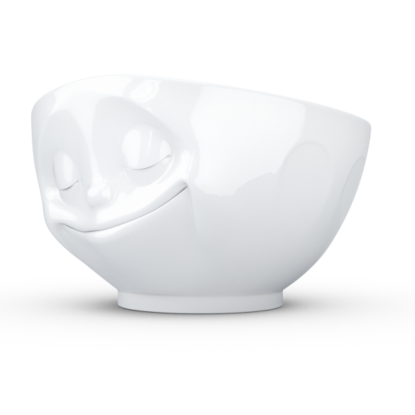 Happy - beyaz kase, 500 ml