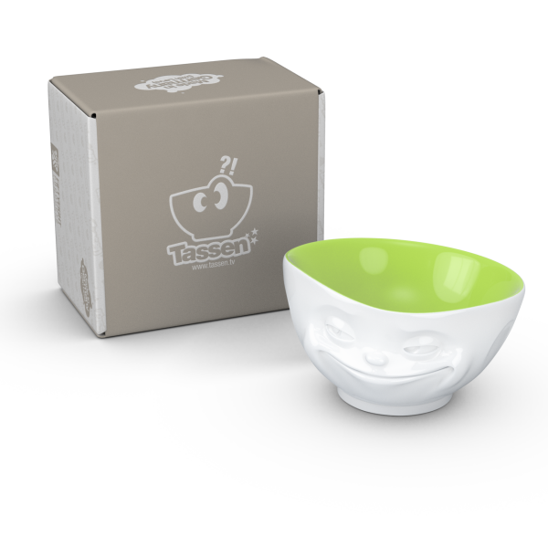 Grinning- içi yeşil kase, 500 ml