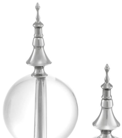 Object Zamora nickel finish set of 2 S & L