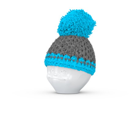 Yumurtalık şapkası gri / turkuaz