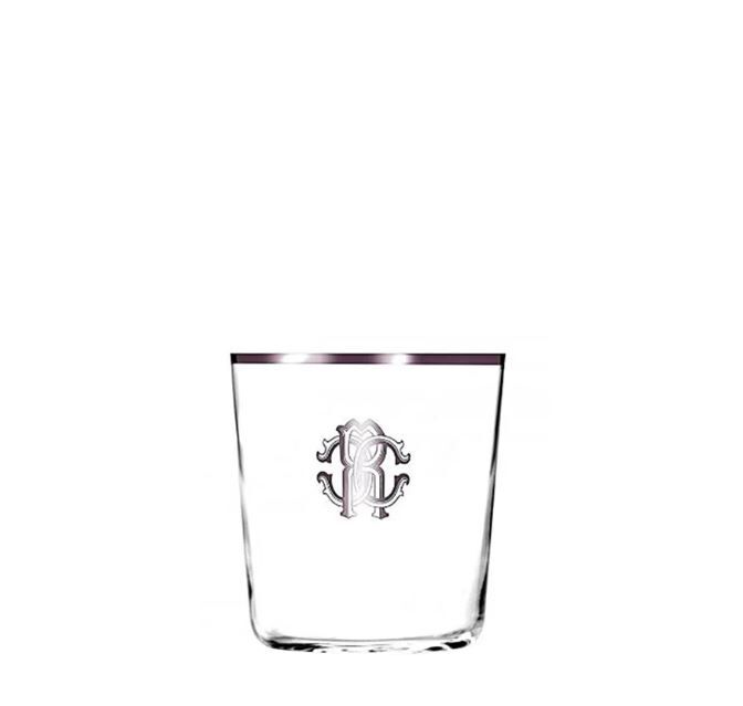 Monogram Platin Dekorlu Kristal Su & Meşrubat Bardağı