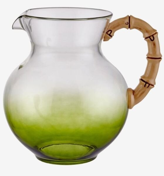 Yeşil Akrilik Sürahi 900 Ml Bambu Collection by Chiara Alessi