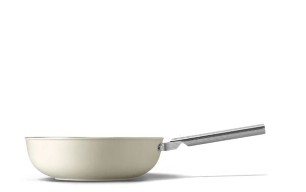 Wok,Tava, Krem, 30 cm