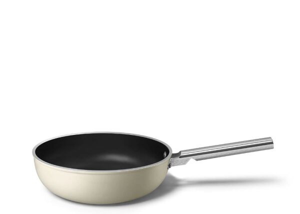 Wok,Tava, Krem, 30 cm