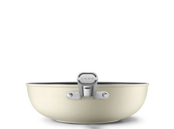 Wok,Tava, Krem, 30 cm