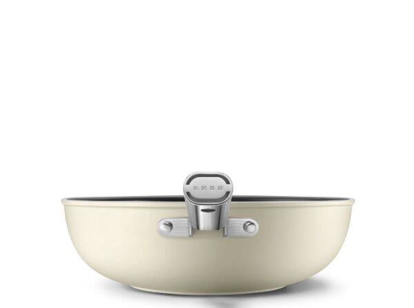 Wok,Tava, Krem, 30 cm