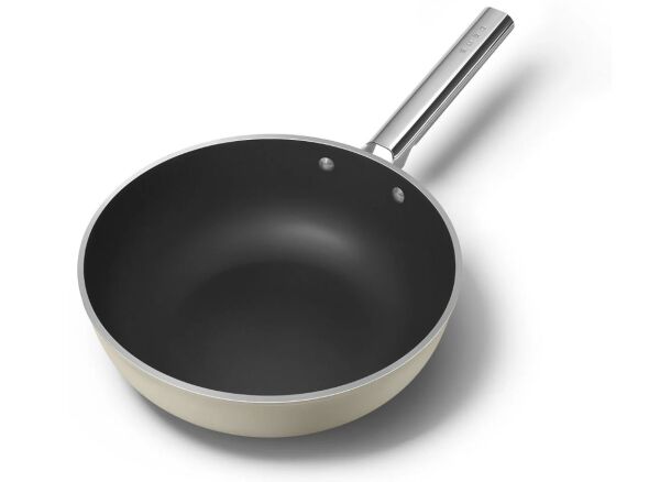 Wok,Tava, Krem, 30 cm