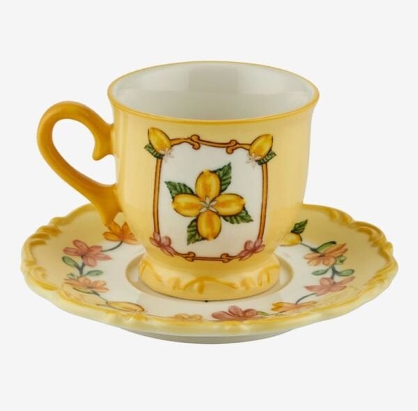 IL SIGNO SARI TÜRK KAHVESİ FİNCANI 2 Lİ SET