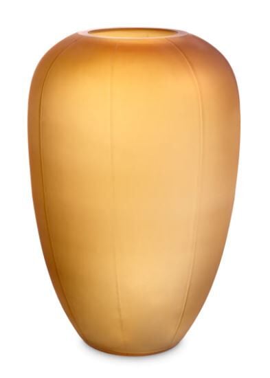 Vase Zenna M amber