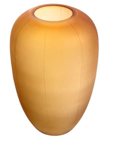 Vase Zenna M amber