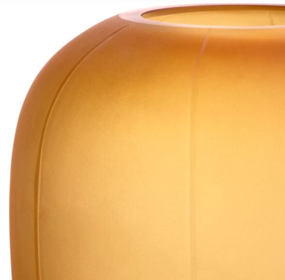 Vase Zenna M amber