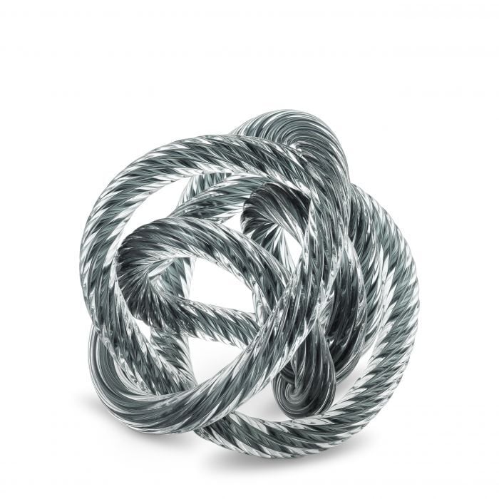 DESK ACCESSORY DOMINICO GREY BLUE GLASS MEDİUM