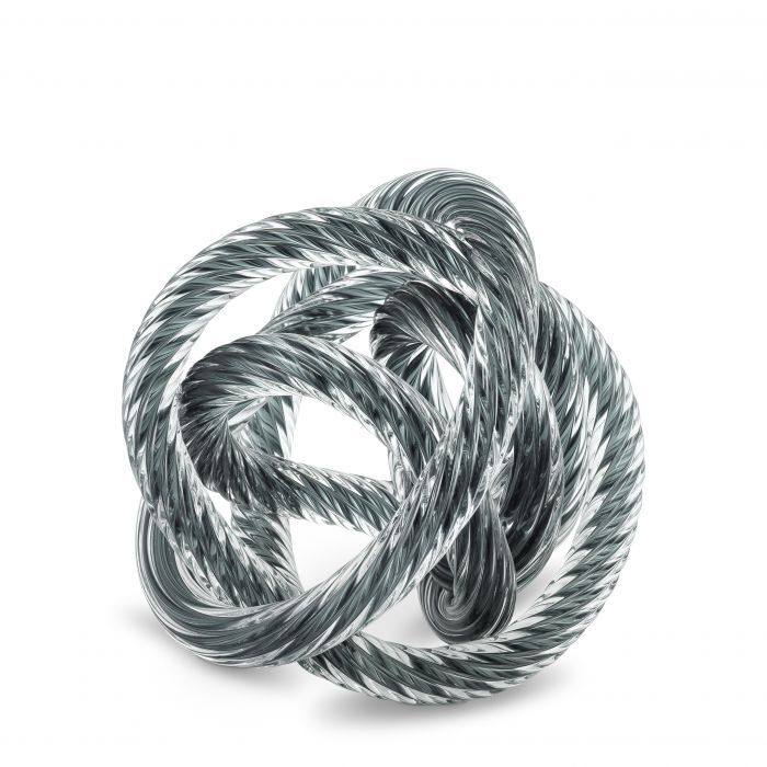 DESK ACCESSORY DOMINICO GREY BLUE GLASS MEDİUM