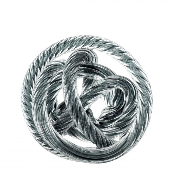 DESK ACCESSORY DOMINICO GREY BLUE GLASS MEDİUM