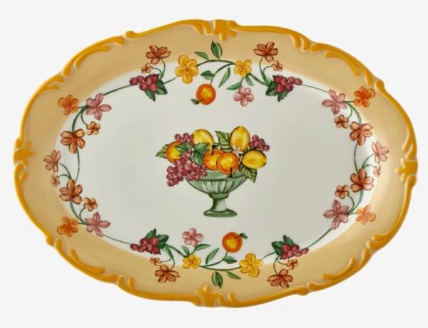 IL SIGNO OVAL SERVIS TABAĞI 38 x 27 CM