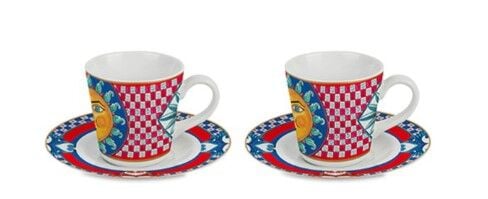 SOLE MIO 2 Lİ PORSELEN KAHVE FİNCANI SETİ