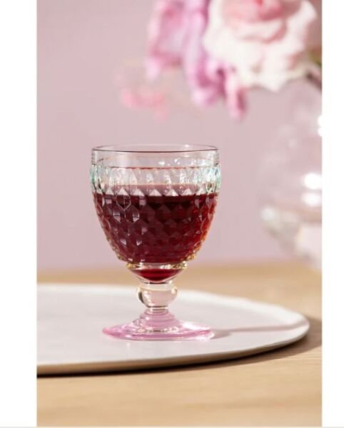 BOSTON COLOUR KIRMIZI SARAP KADEHI 132 MM COK RENKLI