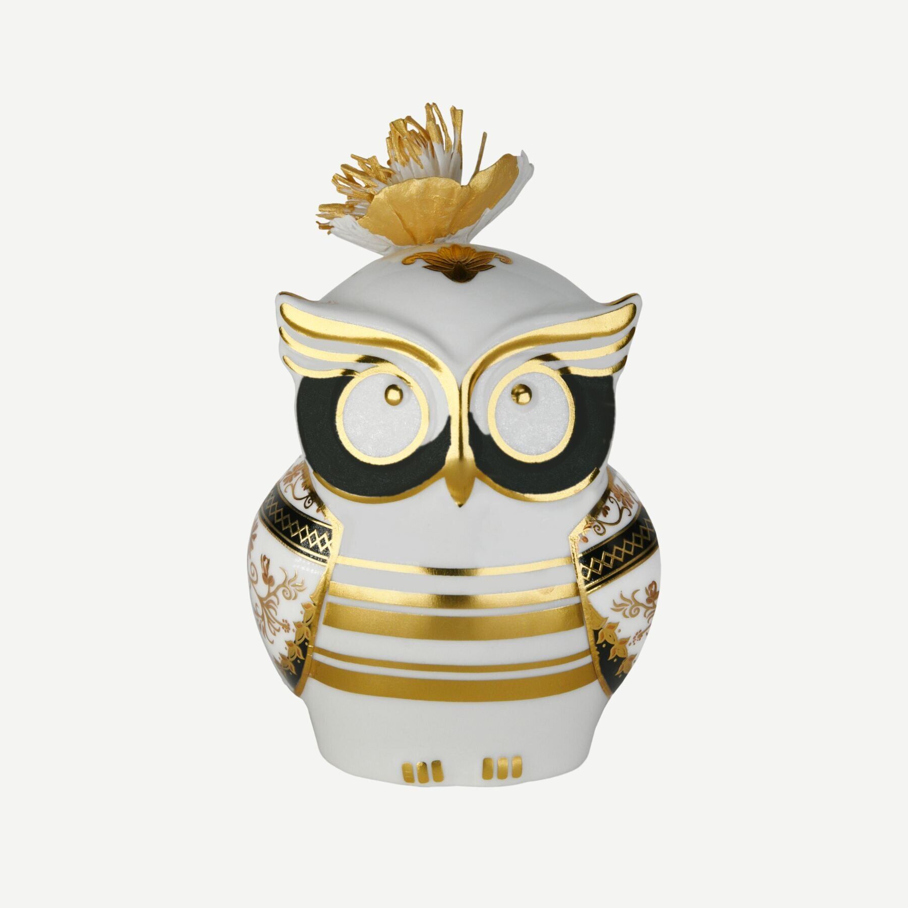 LE FIABE SİYAH BAYKUŞ PORSELEN ODA KOKUSU ŞİŞESİ