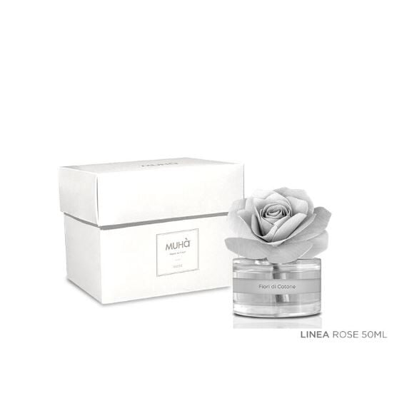 Rosa Room Freshener Diffuser Cotton Flowers 50 ml