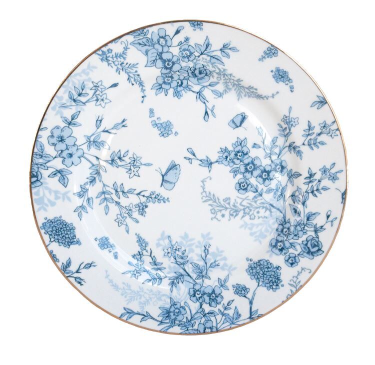 Sideplate - French Toile Set of 2