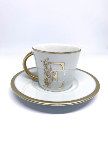 Harfli Kahve Fincanı- E