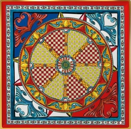 SOLE MIO KARE SUNUM TABAĞI 17X17 CM