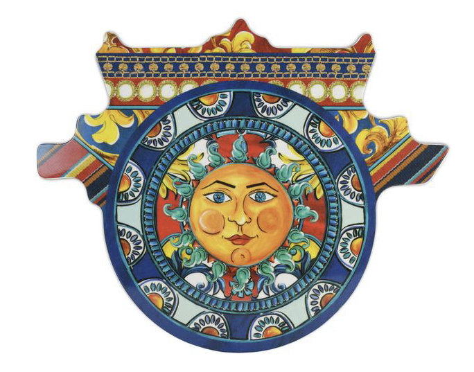 Cart Güneş Kesme Tahtası Küçük 22,8*17,4 Cm- Mavi