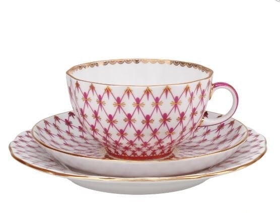 Çay Seti Tulip Net-Blues