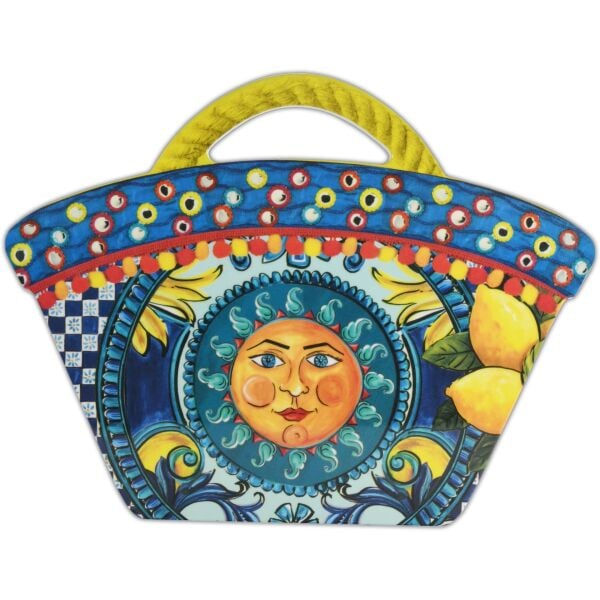 Bag Güneş Kesme Tahtası Küçük 22,5*18 Cm - Mavi