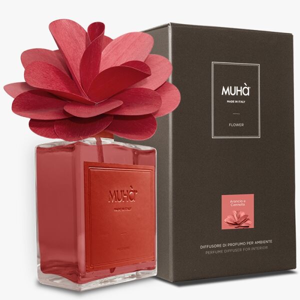 Room Freshener  Flower Diffuser Orange and Cinnamon 500 ml