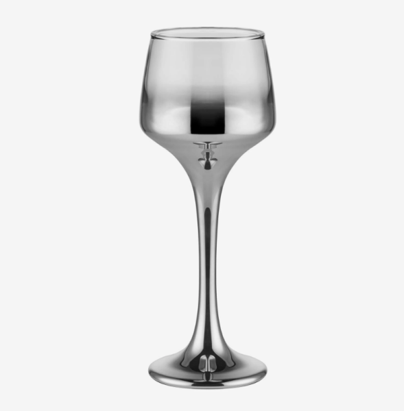Platin Cam Kahve Yanı Su Bardağı 80 Ml