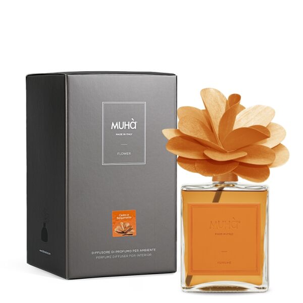 Room Freshener  Flower Diffuser Cedro ve Bergamotto 500 ml