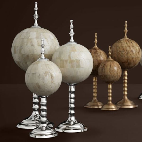 OBJECT LEONARDO SET OF 3 BROWN