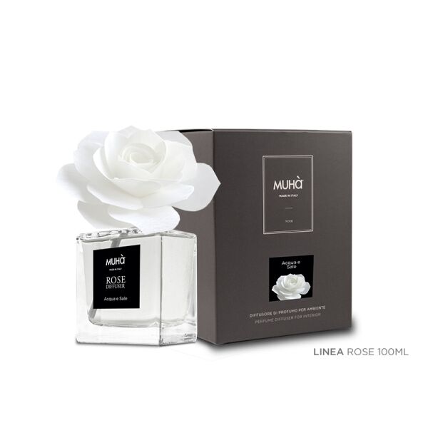 Rose Ambient Freshener Water and Salt Diffuser 100 ml