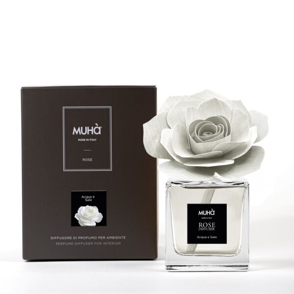Rose Ambient Freshener Water and Salt Diffuser 100 ml