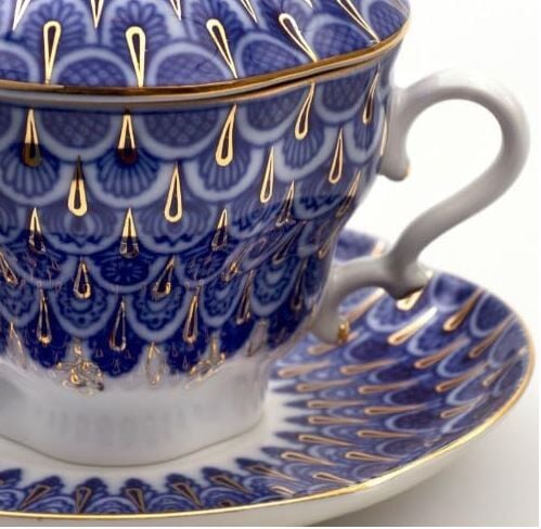 Kapaklı Çay Fincanı Gift-2 Flake 1/3