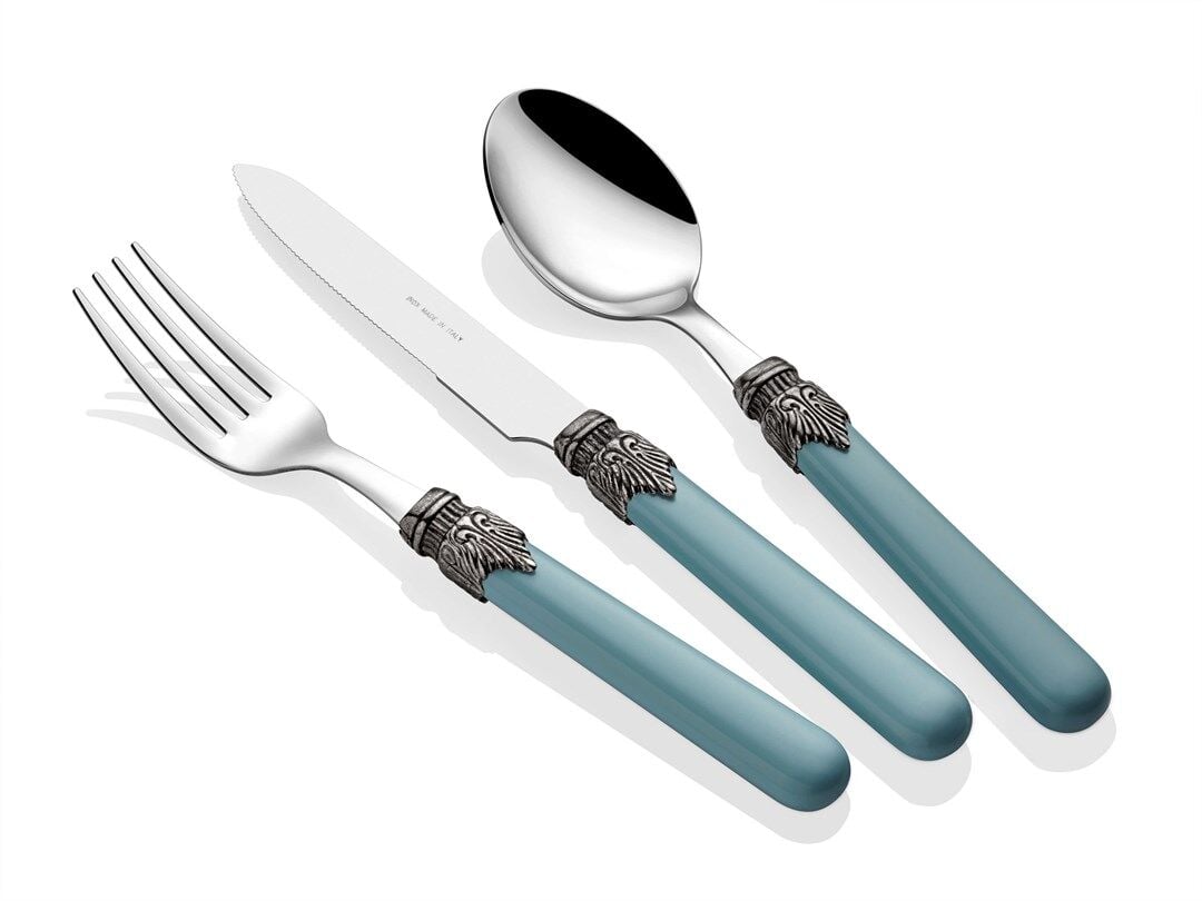 Classic Mavi 24 parça çatal bıçak seti