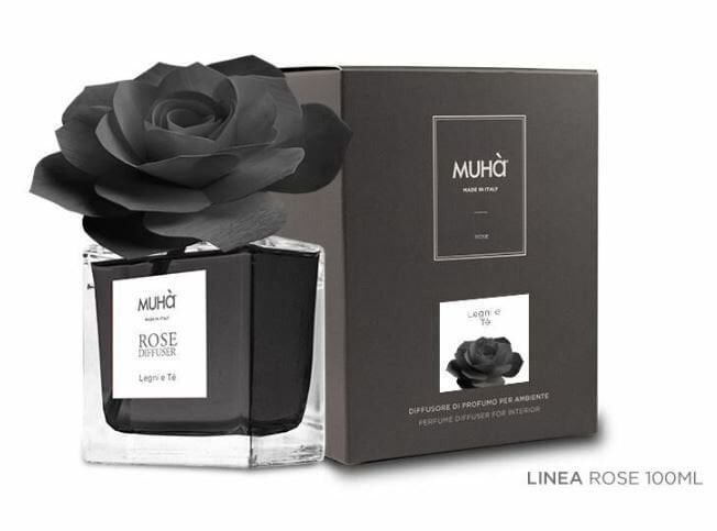 Rosa Room Freshener Diffuser Wood and Tea 100 ml