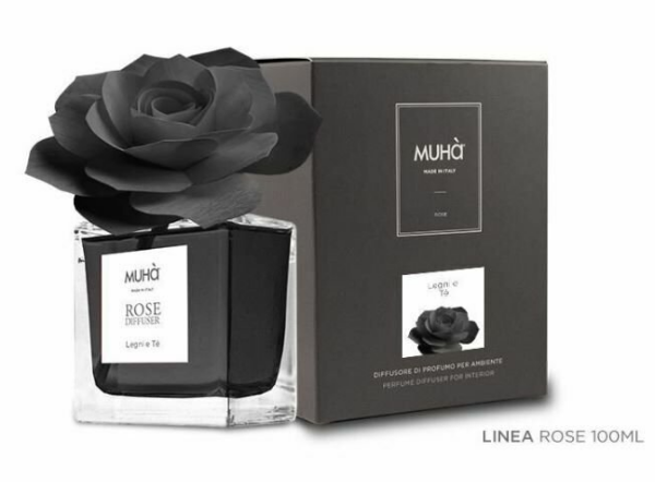 Rosa Room Freshener Diffuser Wood and Tea 100 ml