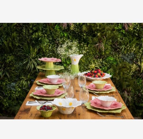 Turuncu Seramik Kahvaltı Tabağı 22 Cm Maria Flor